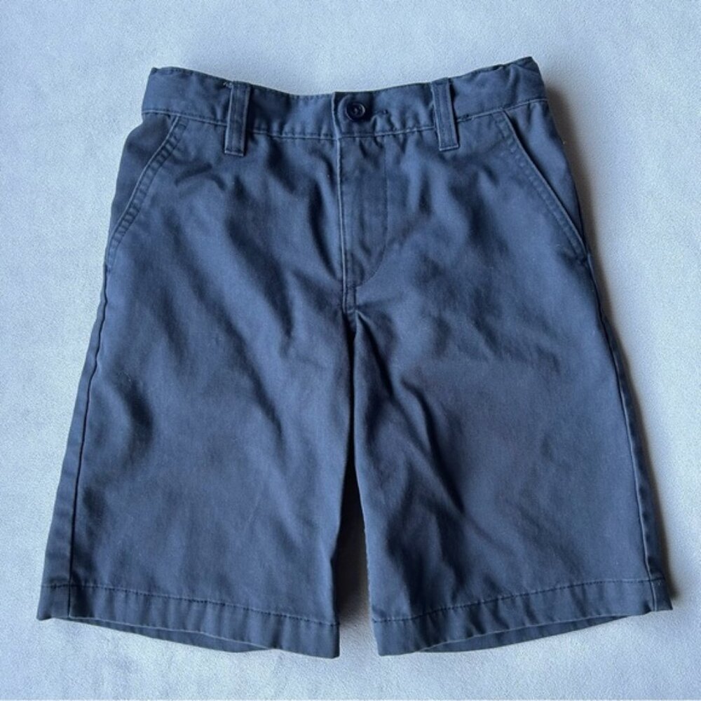 Old Navy ~ 100% Cotton Shorts ~ Navy Blue ~ Boys Size 7